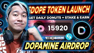 DOPE AIRDROP  Dopamine Update ListingLaunch  Staking  HOW TO EARN FREE CRYPTO Tagalog Guide [upl. by Bayard]