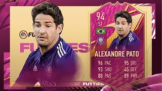 FIFA 22 ALEXANDRE PATO 94 FUTTIES PLAYER REVIEW I FIFA 22 ULTIMATE TEAM [upl. by Nuahsyar]