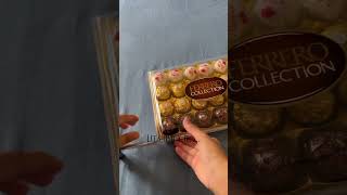 Ferrero collection unboxing🤍 ferrerorocher unboxing [upl. by Ahsekahs]