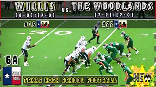 5 QB DJ Lagway  603 yds 15 Willis vs 22 The Woodlands Football  FULL GAME [upl. by Aekim]