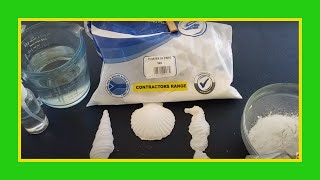 HOW TO USE PLASTER OF PARIS IN MOLDS [upl. by Aivatnuhs]