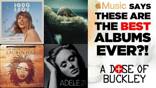 Buckley vs Apples 100 Best Albums of All Time  A Dose of Buckley [upl. by Gonnella318]