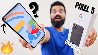 Google Pixel 5 Unboxing amp First Look  The Best Android Phone By Google🔥🔥🔥 [upl. by Ayikan]