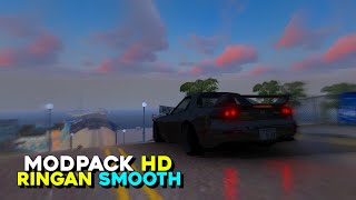 SHARE  MODPACK SUPER HD RINGAN amp SMOOTH GRAPHICS  SUPPORT SAMP   TERBARU 2023 [upl. by Hoes45]