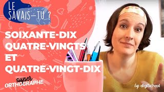 Pourquoi diton soixantedix quatrevingts et quatrevingtdix [upl. by Anyk]