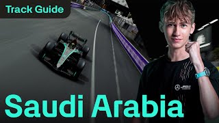 Threading the Needle 🧵  Saudi Arabia F1 Track Guide [upl. by Cindra]