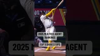 2025 MLB Free Agents Top five shortstops [upl. by Annabelle]