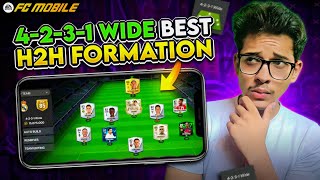 4231 WIDE  BEST H2H FORMATION IN FC MOBILE 24 [upl. by Ayak]