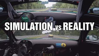 RaceRoom  GT3 NORDSCHLEIFE  REAL vs SIM ✔ [upl. by Gilford]