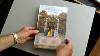 SOUGHTAFTER 1982 EDWARD GOREY FIRST EDITION POPUP BOOK THE DWINDLING PARTY [upl. by Goldie]