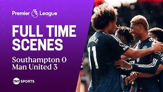 Man United ease the PRESSURE with a well deserved 30 victory against Southampton 👏 [upl. by Annahsal]