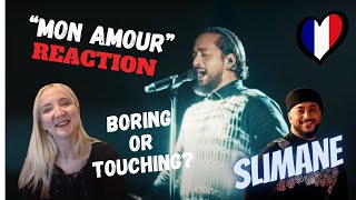 FRANCE  REACTION  Slimane Mon Amour I EUROVISION 2024 [upl. by Clarence]