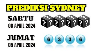 Prediksi sidney 06 april 2024 hari ini  bocoran togel sdy hari ini  rumus angka jitu sdy [upl. by Ataymik]