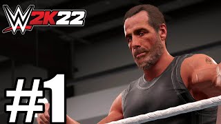 WWE 2K22 My Rise Gameplay Walkthrough Part 1  Performance Center [upl. by Nosa]