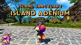 Island Adenium  Mount Showcase  FFXIV Patch 65 Island Sanctuary [upl. by Dogs630]