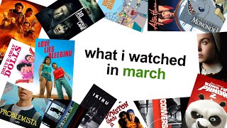 what i watched in march [upl. by Ansela]