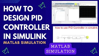 PID Controller  how to design PID controller in simulink [upl. by Judith]