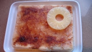 Postres fáciles rápidos caseros y económicos Bizcocho de piña [upl. by Nosna]