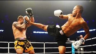 GLORY Brutal Spinning HeadKick KO Raymond Daniels [upl. by Prinz]