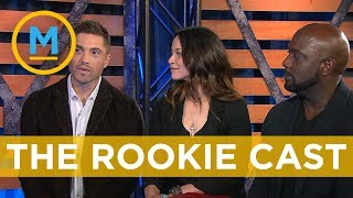 Sitting down with the cast of ‘The Rookie’ [upl. by Nerraj]