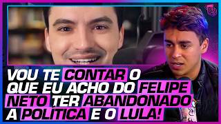 NIKOLAS FERREIRA fala sobre as ELEIÇÕES de 2026 e sua RELAÇÃO com o FELIPE NETO [upl. by Wack]