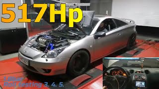 TOYOTA CELICA Tsport 500 HP MODIFIED  TUNEMASTERS [upl. by Efinnej]