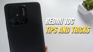 Top 10 Tips and Tricks Xiaomi Redmi 10C you need know [upl. by Arodoet905]