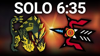 MHW Iceborne  Raging Brachydios Solo in 635 [upl. by Dielle]