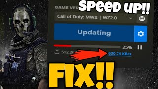 How To Fix Warzone 2 Slow Download Speeds Battlenet Fix Slow Download Speeds for COD Warzone 20 [upl. by Hillari524]