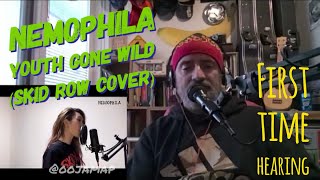 Nemophila  Youth Gone Wild Skid Row cover  old Aussie metalhead reacts [upl. by Jaunita262]