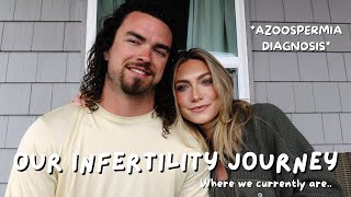 OUR INFERTILITY JOURNEY  Episode 1 Male Factor Infertility amp Azoospermia Diagnosis ❤️‍🩹 [upl. by Hoskinson]