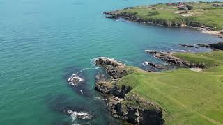 Spring seasside of Bulgaria DJI MINI 3 PRO  Пролетни карди от Българското черноморие [upl. by Irabaj]