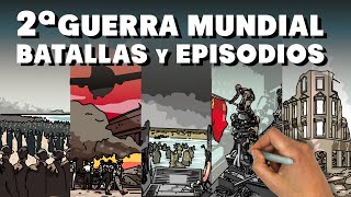 Segunda Guerra Mundial Batallas y episodios [upl. by Concordia9]