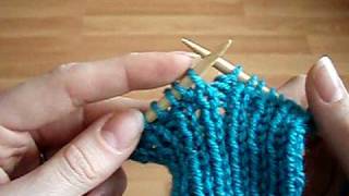 How to Knit RibRibbed Fabric [upl. by Siddon]