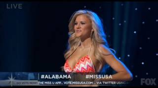 Miss USA 2016  Swimsuit Competition HD [upl. by Fallon]