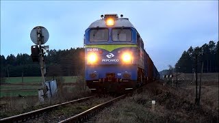 Wściekły wjazd ST441204 PKP Cargo do Wierzchucina  281218 [upl. by Nylavad]