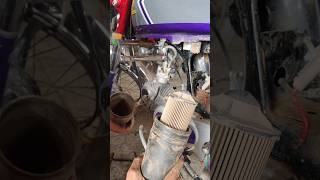 Check condition filter and replacementshortvideo pakbikerepairing viralvideo motorcylcerepairsho [upl. by Arimas]