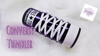 Converse Tumbler Tutorial  Customer Request [upl. by Aiotal]