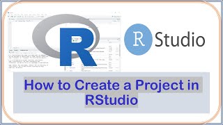 How to Create a Project in RStudio [upl. by Sanborne]