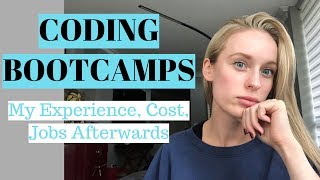 CODING BOOTCAMPS  My experience cost jobs afterwards [upl. by Justino577]