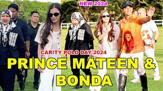 PRINCE MATEEN amp BONDA  CARITY POLO DAY 2024 [upl. by Llennehc]