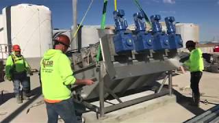 Sludge Dewatering with Trident MD Press [upl. by Friedman741]