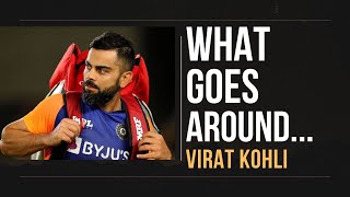 Why this Kohliveri What comes goes around comes around Virat Kohli I Sree Iyer [upl. by Mchugh]