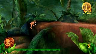 PS1 LONGPLAY TARZAN 100 Walkthrough 4k 60fps [upl. by Hgielrahc543]