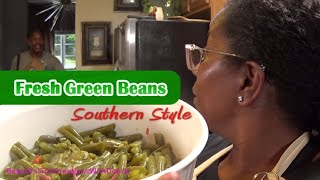 Fresh Green Beans  Perfectly Seasoned  Southern Style [upl. by Tinor167]