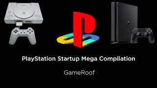 HD60FPS ALL PlayStation Startups Highest Quality PS1 2 3 4Pro and more [upl. by Ennaeirb]