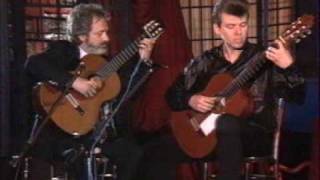 Rare Guitar Video Jorge Cardoso with Leszek Potasinski plays Milonga duet [upl. by Anikehs]