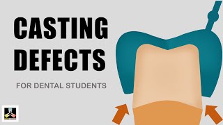 Dental Casting defects [upl. by Ymeon]