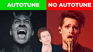 Autotune vs No Autotune Brendon Urie Halsey amp MORE [upl. by Hawken]