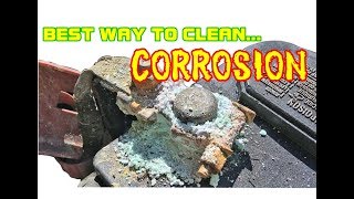 ⭐ BEST Way To SAFELY Clean Corrosion Off The Battery [upl. by Mariandi]